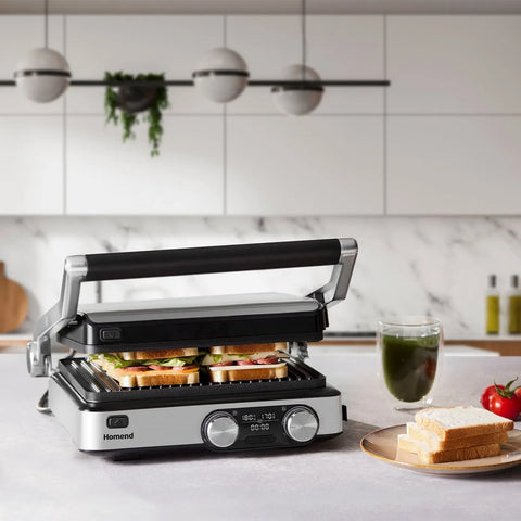 Homend Grilliant 1340h Inox Machine À Toast Et Grill