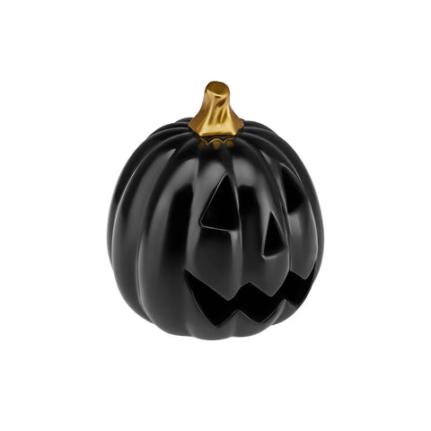 Bibelot à lumière Led Karaca Halloween, 20cm, noir or