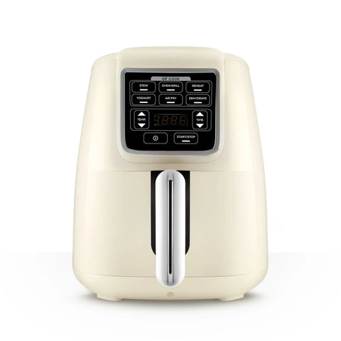 Airfryer Parlant Karaca Air Cook XL 2 en 1, iconique beige 