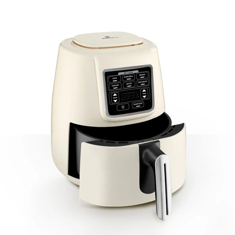 Airfryer Parlant Karaca Air Cook XL 2 en 1, iconique beige 