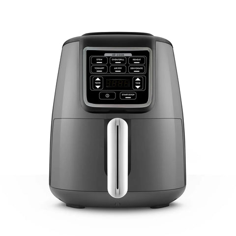 Airfryer Parlant Karaca Air Cook XL 2 en 1, gris sidéral