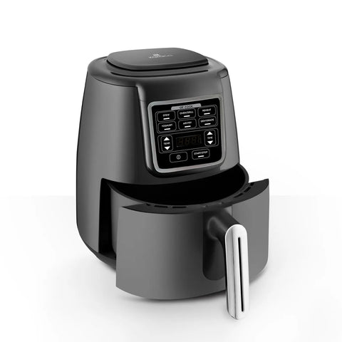 Airfryer Parlant Karaca Air Cook XL 2 en 1, gris sidéral