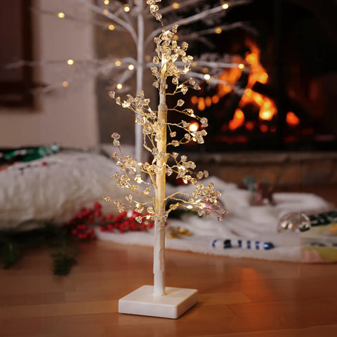 Arbre Lumineux Karaca Noël, 10,5X10,5X45 cm