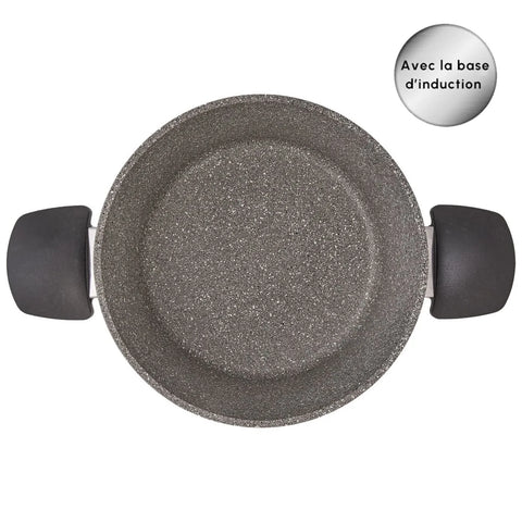 Batterie de cuisine Karaca Biogranit Grey New, 7 pièces 