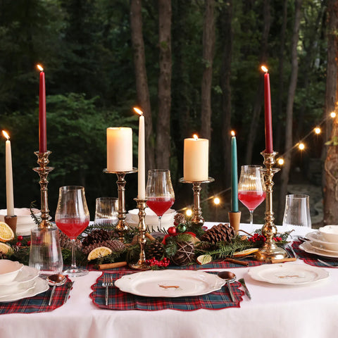 Service de table Karaca Noël Famille pour 6 personnes, 24 pièces