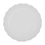 Assiette à dîner Karaca Noël 27 cm, blanc, porcelaine