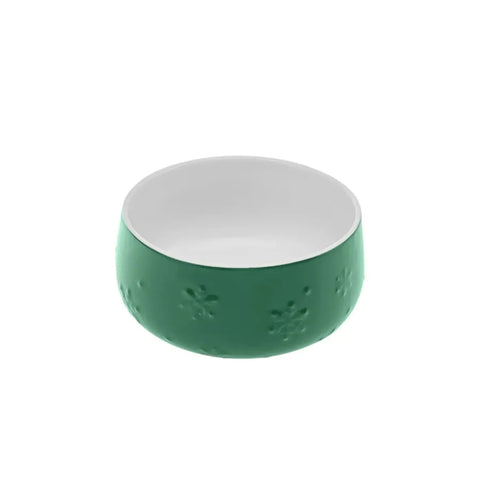 Bol Karaca Noël 15cm, vert, porcelaine 