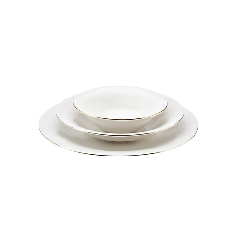 Service de table Karaca Ayla pour 4 personnes, 16 pièces, porcelaine  