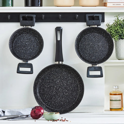 Set de poêles et casseroles Karaca Biogranit Power, 3 pièces 