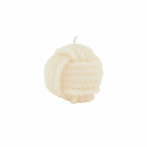 Bougie Karaca Home Rope crème, 6 cm