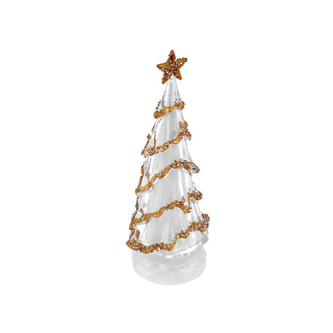 Sapin de Noël Karaca Noël illuminé à leds, 11,5x9,2x27,5 cm