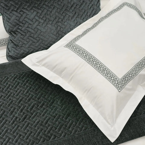 Parure de lit Karaca Home White Collection Sierra pour lit 2 personnes, en percale 