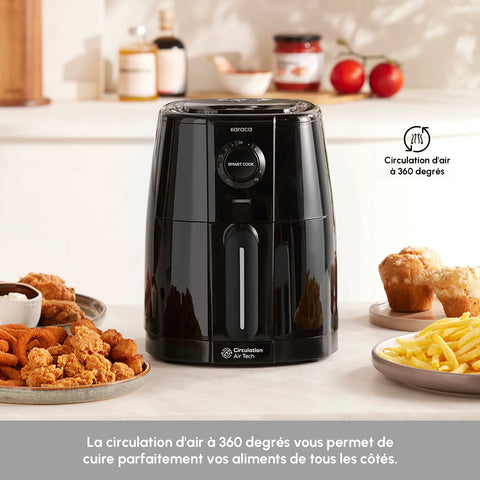 Airfryer Karaca Smart Cook, noir