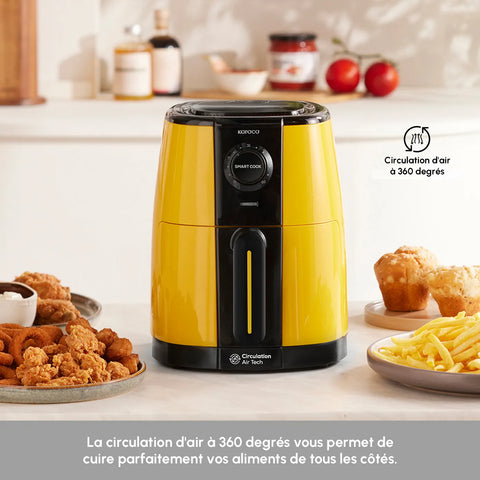 Airfryer Karaca Smart Cook, jaune ananas