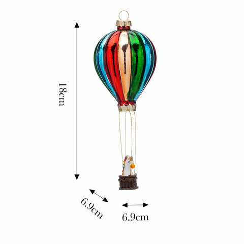 Ornement de sapin Karaca Home Noël ballon 