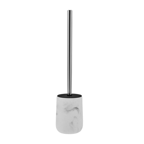 Porte-brosse de toilette Karaca Marble, blanc