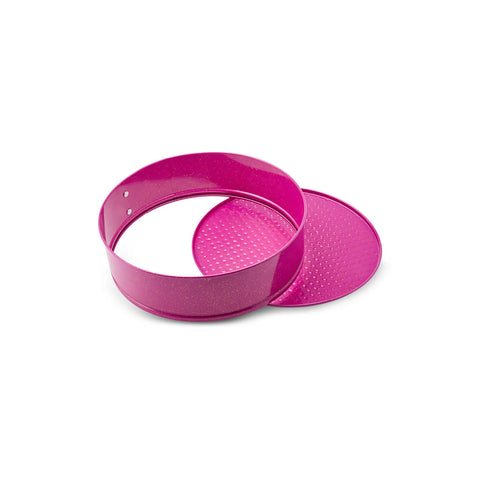 Ensemble de moules à gâteaux Karaca Super 2 pièces, gris fuchsia, 28-24 cm