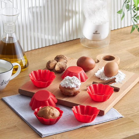 Moule à muffins Karaca, 6 pièces, silicone 