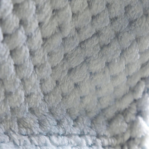 Couverture Karaca Pearl Baby Fleece Wellsoft double, bleu