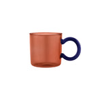 Mug Karaca Boli bleu poignée, borosilicate, 340 ml