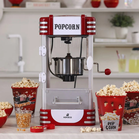 Machine à pop-corn Karaca Retro XXL grande 3600