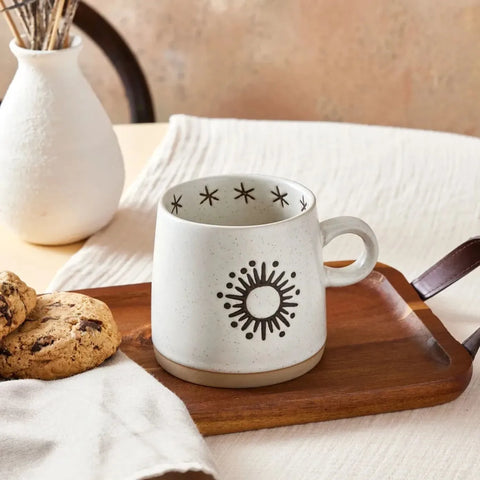 Coffret de mugs Karaca Moon & Sun, 2 pièces