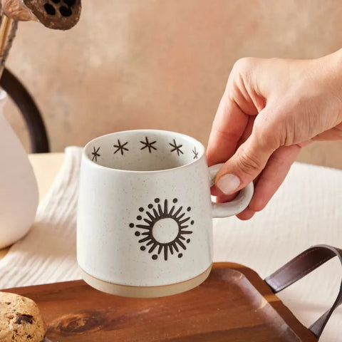 Coffret de mugs Karaca Moon & Sun, 2 pièces