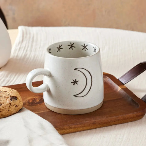 Coffret de mugs Karaca Moon & Sun, 2 pièces