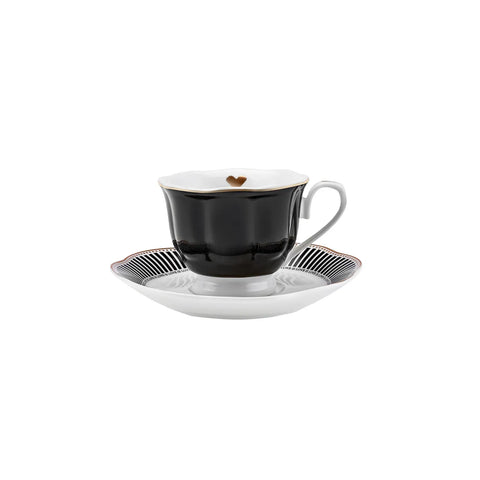 Tasse à café Karaca Piraye pour 6 personnes, 80 ml