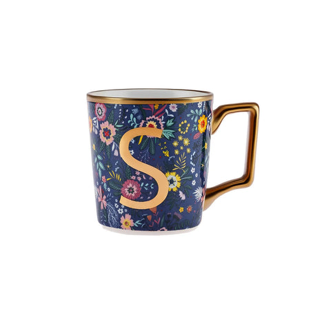 KARACA FLOWER S HARFLI MUG, MULTICOLOR