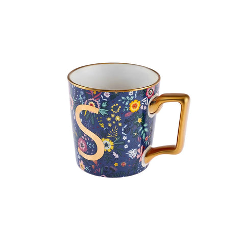 KARACA FLOWER S HARFLI MUG, MULTICOLOR