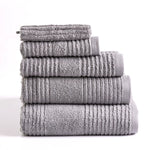 Set de Serviettes Karaca Rachel Supreme Gris Clair