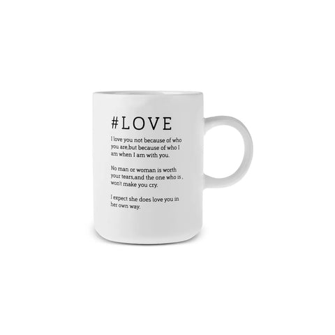 KARACA TOMRIS LOVE KUPA 370 ML MUG