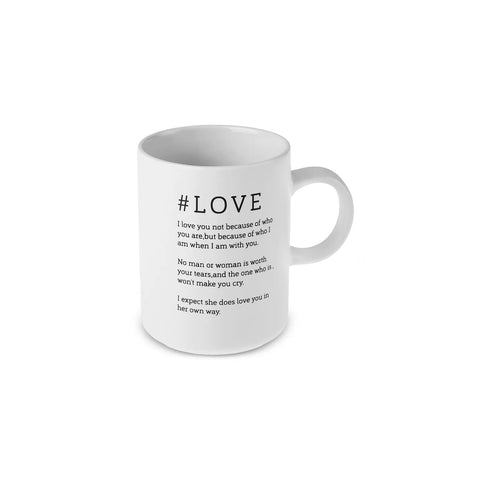 KARACA TOMRIS LOVE KUPA 370 ML MUG