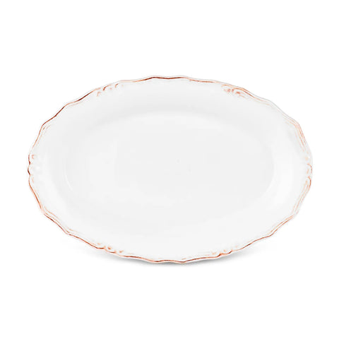 Assiette Karaca Elizabeth écrue, 31 cm