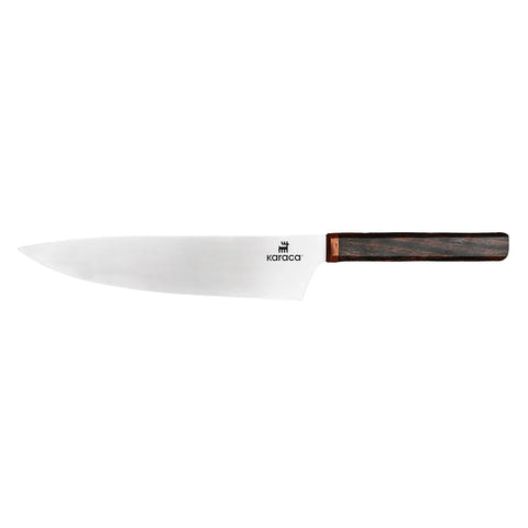 Karaca Fuji Couteau de Cuisine, Noir, 22,5 cm