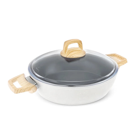 Batterie de cuisine Karaca 30 cm, crème