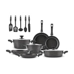 Set de Casseroles à Induction Karaca Biogranit Blackgold, 15 Pièces