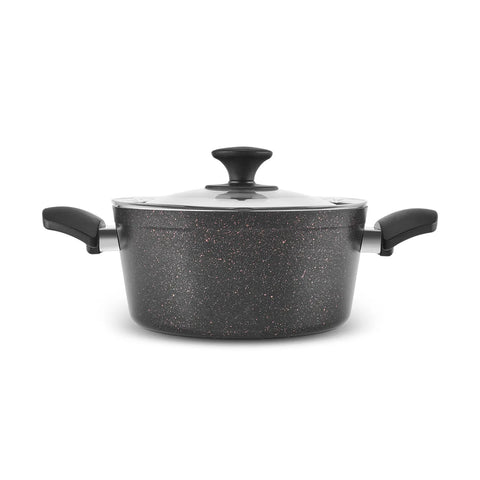 Set de Casseroles à Induction Karaca Biogranit Blackgold, 15 Pièces