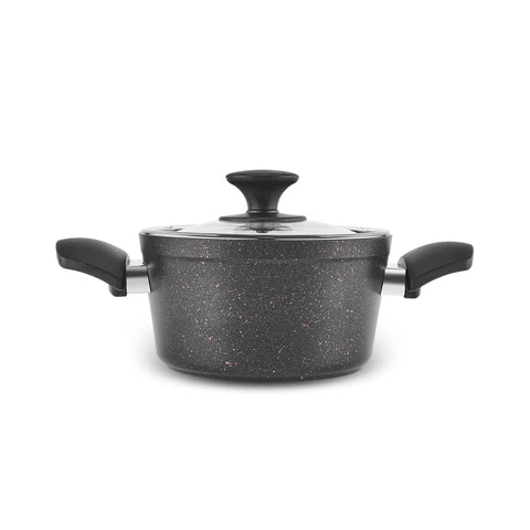 Set de Casseroles à Induction Karaca Biogranit Blackgold, 15 Pièces