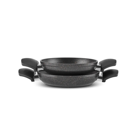 Set de Casseroles à Induction Karaca Biogranit Blackgold, 15 Pièces