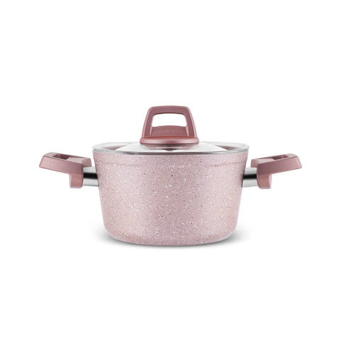 Set de Casseroles à Induction Karaca Biogranit Rosegold, 12 pièces