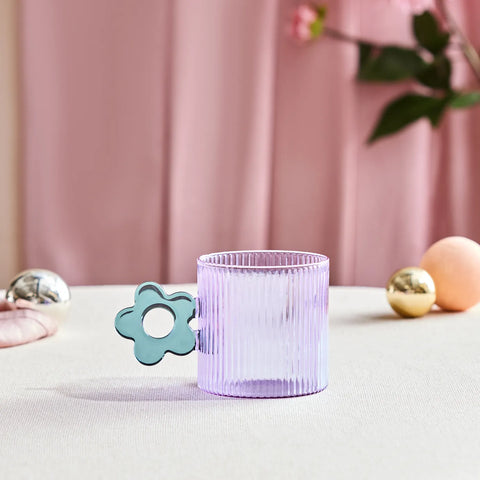 Mug Karaca Miracle, manche en forme de fleur verte