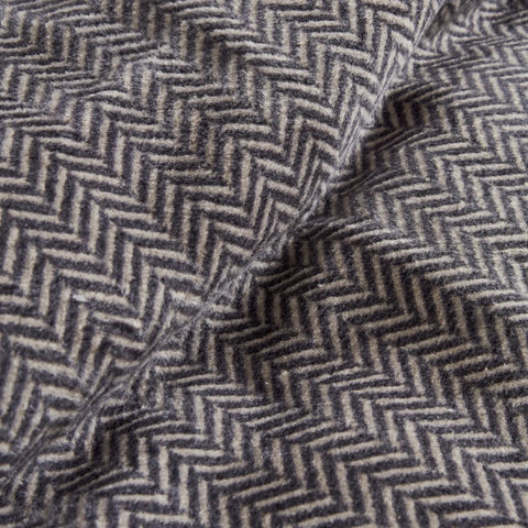 Karaca Home Sandra Double Couverture à Chevrons, Gris