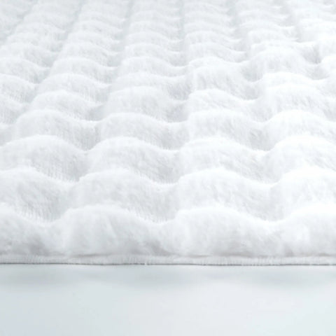 Kaşmir Halı Cosy Premium Bubble Blanc Ovale 100x150 cm