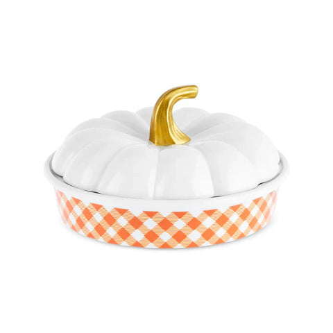 Karaca Halloween Assiette de Service 24, Main de Maman Citrouille