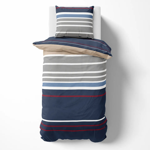 NAU BRADFORD DUVET COV, 155X220+80X80