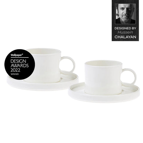 Coffret de tasses à thé Karaca Hussein Chalayan Future Perfect pour 2 personnes